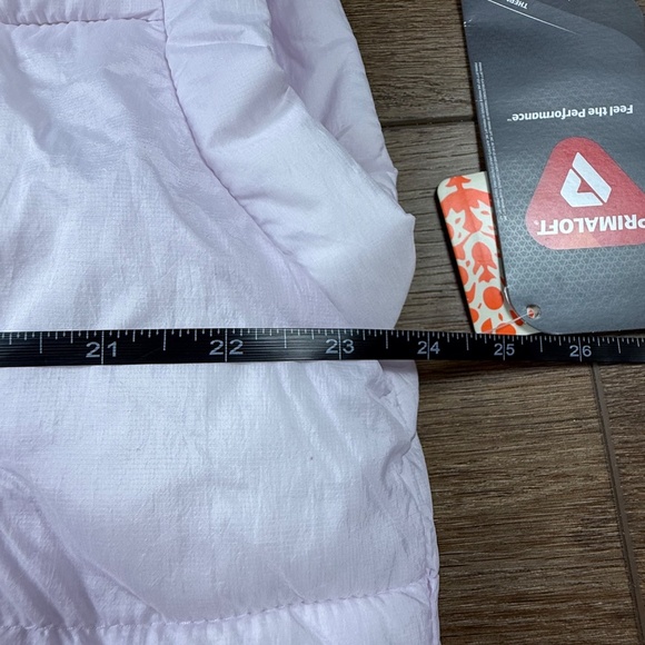 Free People FP Movement In a Bubble Puffer Vest Rose Quartz S NWT Oversized - Picture 6 of 14